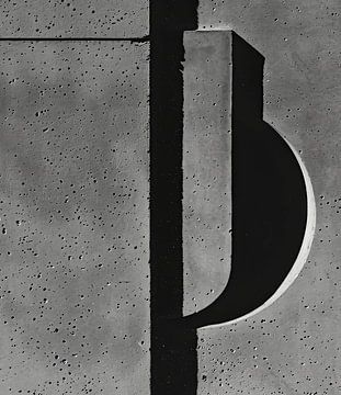 Moderne en abstracte vormen in beton van Studio Allee