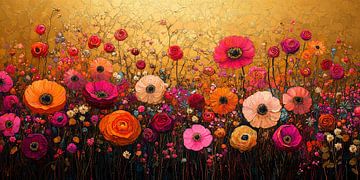 Golden Flower Explosion no.1 by Studio BB