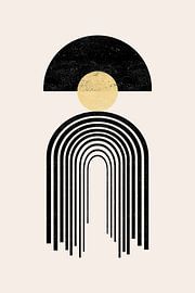 Golden Rainbow No. 2 by Cats & Dotz