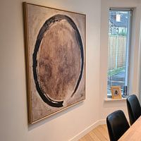 Photo de nos clients: Cercle (vu à vtwonen) par Pieter Hogenbirk, sur toile