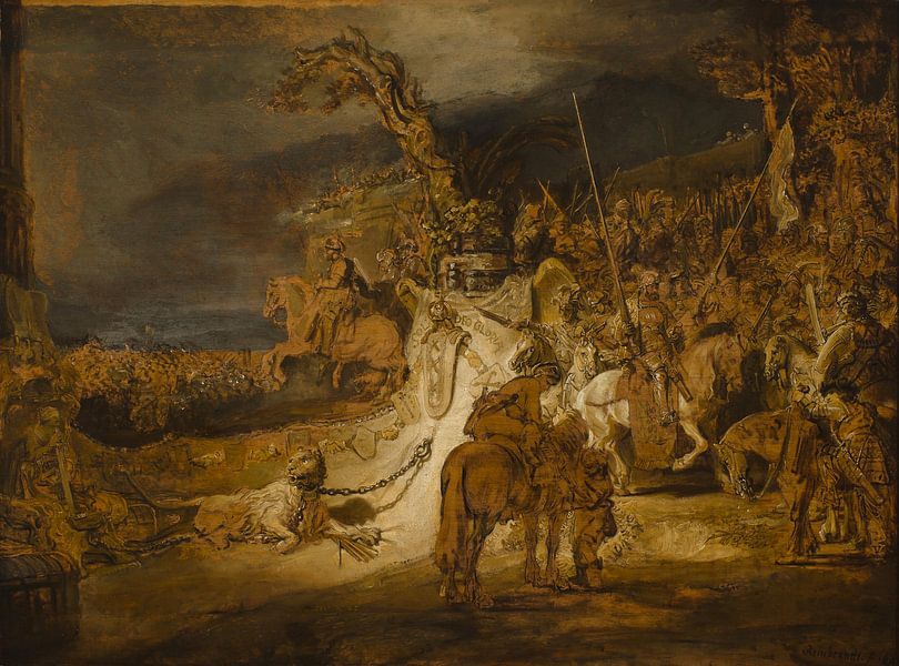 Die Eintracht des Staates, Rembrandt van Rijn von Rembrandt van Rijn
