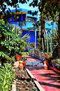 Approach To Cubist Villa Jardin Majorelle by Dorothy Berry-Lound thumbnail