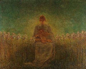 Madonna of the Lilies, Gaetano Previati