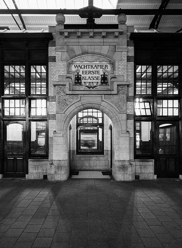 Haarlem : Salle d'attente de la gare première classe sur OK-ART
