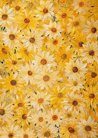 Mer de marguerites sur Liv ter Riet