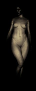 Naked woman – Nude Study of Eve Frontside by Jan Keteleer