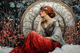 Woman in Spring by Ariadna de Raadt-Goldberg