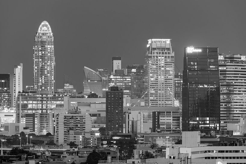 Bangkok by night by Walter G. Allgöwer