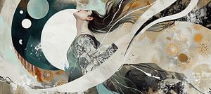 Portrait de femme mystique