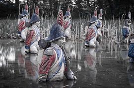 Soldaten im Wasser von Mark Bolijn