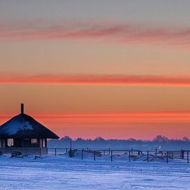 Wintermorgen von Erik Baksteen