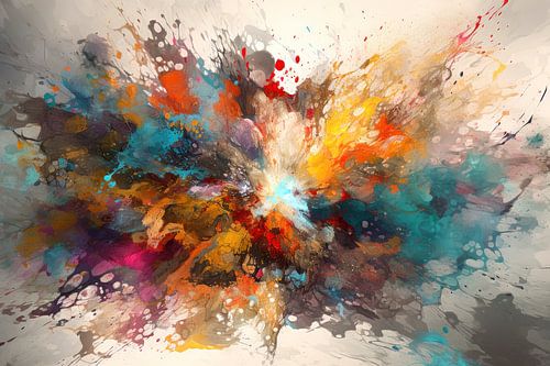 Abstraktes Spiel der Kontraste