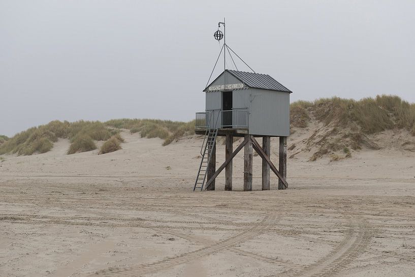 Drenkelingenhuisje Terschelling op nieuwe locatie by Tonko Oosterink