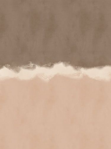 Tableau abstrait aux couleurs chaudes, dans le style de Rothko