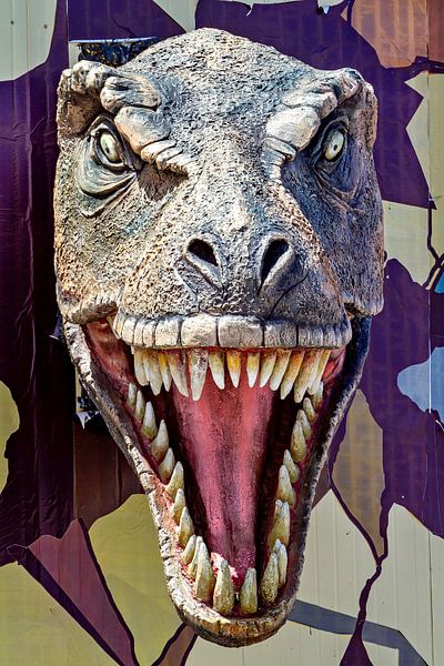 La tête du T-Rex par Roland Brack