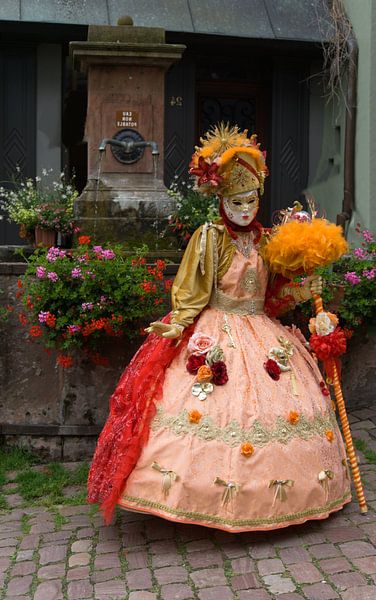 Venezianer in Riquewihr, bunt von joyce kool