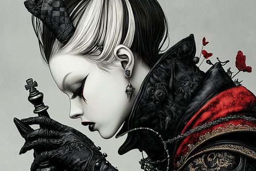 Where chess pieces dream | The liberation of the queen in a world without rules.