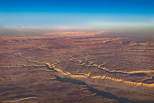 Goldadern durch die algerische Wüste