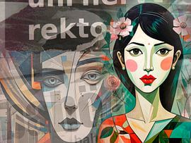 Elegant calm in the visual noise