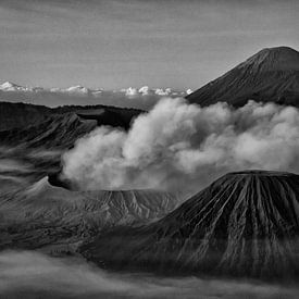 Bromo (vulkaan) van Jan Pel