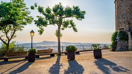 View of Pienza, seen from Monticchiello. by Jaap Bosma Fotografie