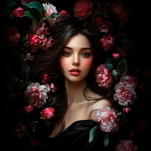 Flower Secrets: Blau & Hellblau