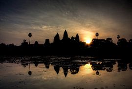 The sunrise at Angkor Wat by Marie-Lise Van Wassenhove