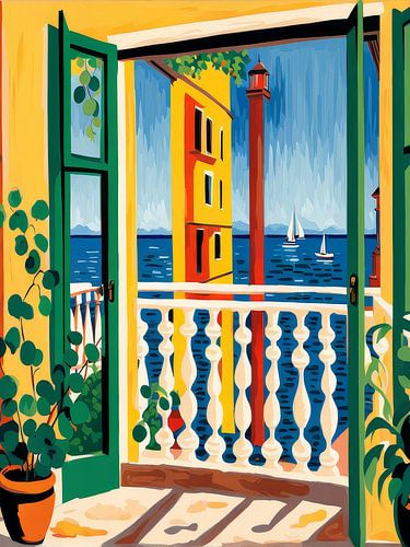 Balcony Style Henri Matisse