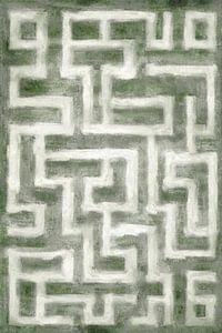 Labyrinth der Gedanken | Grün