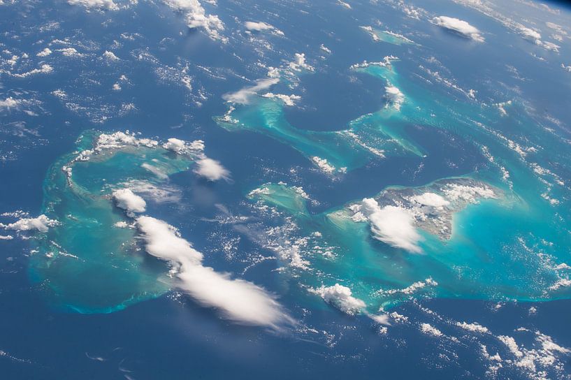 De Bahama's vanuit de ruimte par Moondancer .