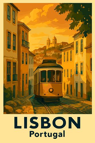 Voyage vintage à Lisbonne, Portugal