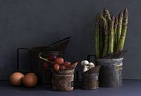 Still life with asparagus