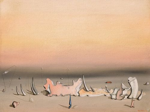 Yves Tanguy - The heavy palace