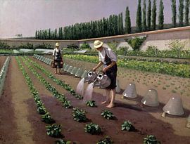 The Gardeners, Gustave Caillebotte