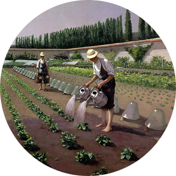 De Tuinmannen, Gustave Caillebotte