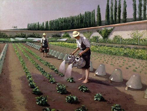 Les Jardiniers, Gustave Caillebotte