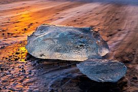 Eisblock in Jökulsárlón Island von Anton de Zeeuw