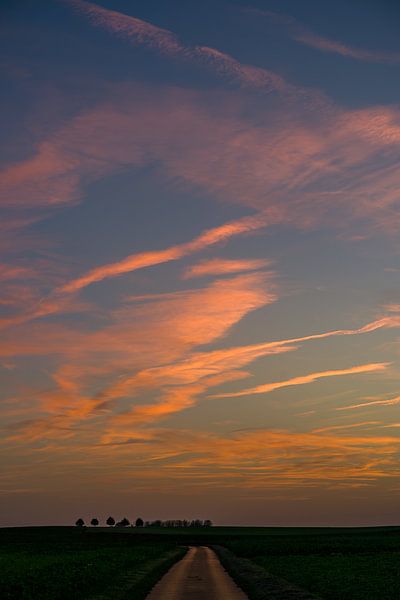 Das letzte Licht des Tages ist magisch. von Henri Boer Fotografie