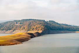 Niveau d'eau bas au lac d'Eder sur Catrin Grabowski