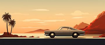 Retro Journey through Golden hour by ByNoukk