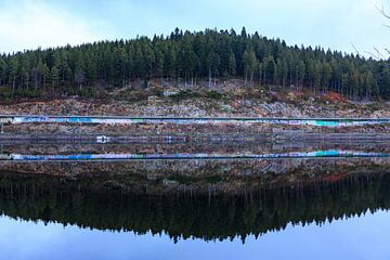 Reflections in the Schluchsee by resuimages