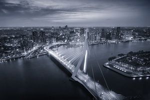 Soirée Pont Erasmus de Rotterdam