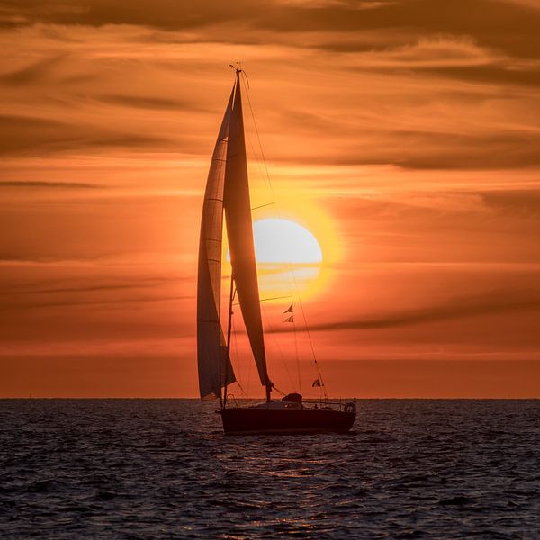 Sonnenaufgangsüberfall auf Chatham von Bob de Bruin