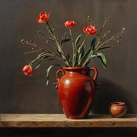 Stilleben mit Blumen von The Nudes Gallery