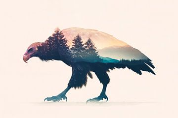 Nature meets animals by Poster Art Shop