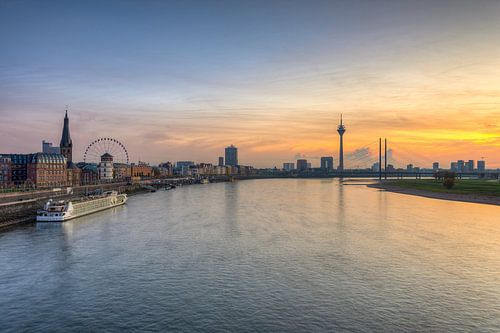 The skyline of Düsseldorf