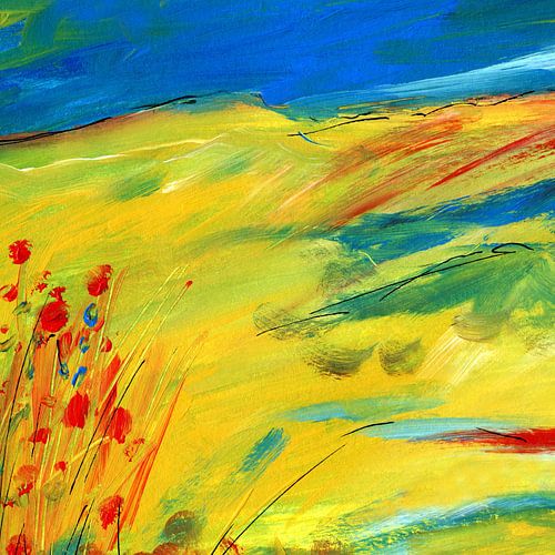 Des fleurs dans le silence