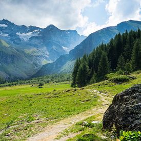 Randonnée estivale en montagne dans les Alpes françaises sur Bas van Gelderen