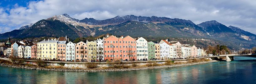 Innsbruck en Nordkette van Leopold Brix