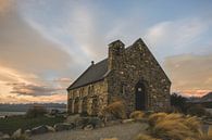 The Church of the Good Shepherd, Lake Tekapo, Nieuw-Zeeland van Tom in 't Veld thumbnail